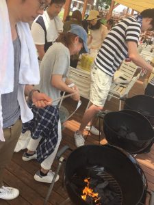 慰安旅行着火