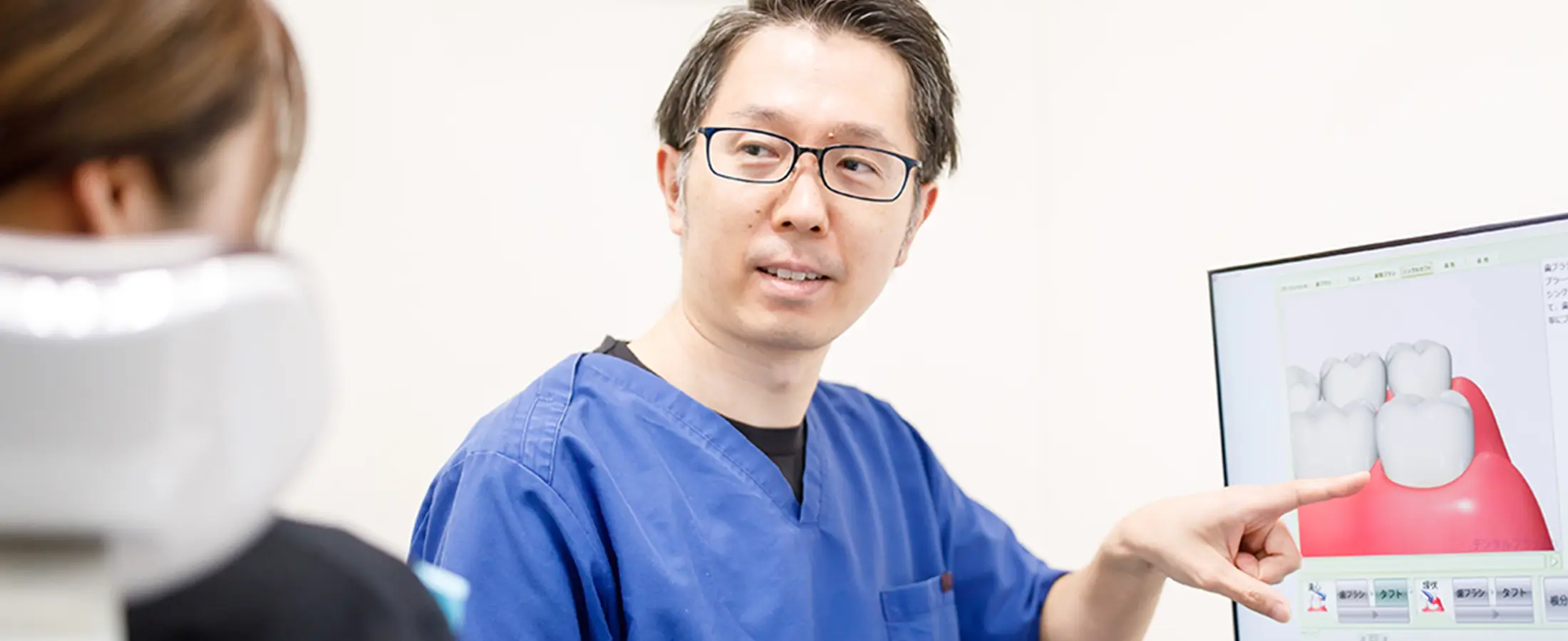 親切丁寧な治療説明でわかりやすい